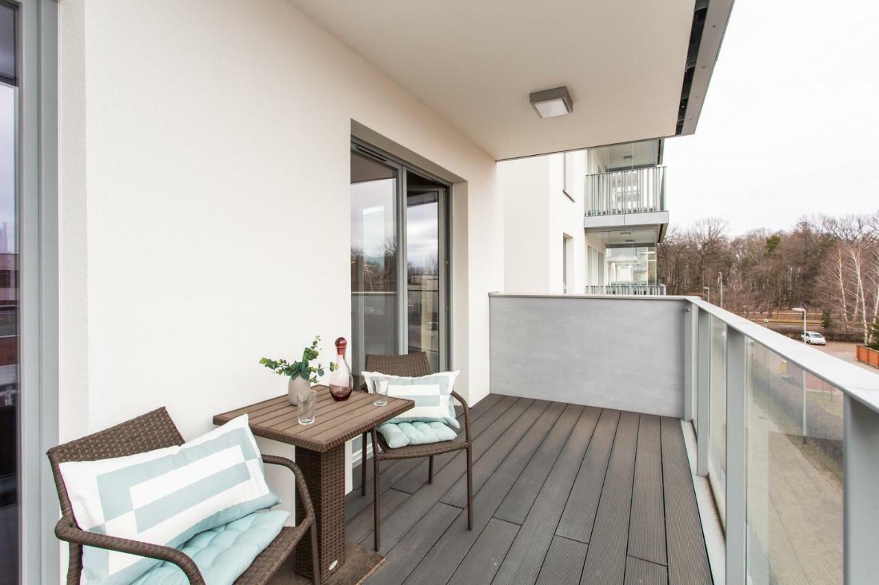 Seaside Beach Przy Plazy - Parking - Praia Apartments - Ergo Polsat Plus Arena 그단스크 외부 사진