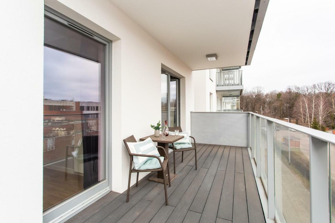 Seaside Beach Przy Plazy - Parking - Praia Apartments - Ergo Polsat Plus Arena 그단스크 외부 사진