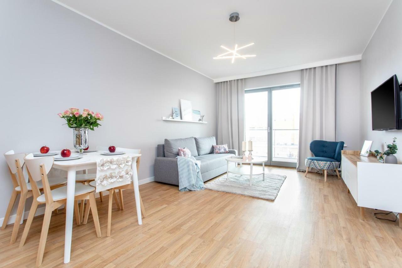 Seaside Beach Przy Plazy - Parking - Praia Apartments - Ergo Polsat Plus Arena 그단스크 외부 사진