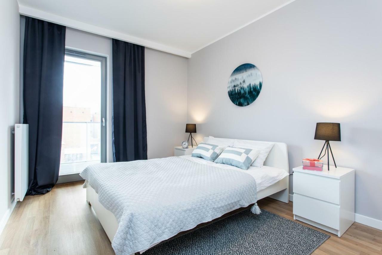 Seaside Beach Przy Plazy - Parking - Praia Apartments - Ergo Polsat Plus Arena 그단스크 외부 사진